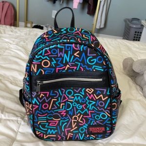stranger things mini backpack